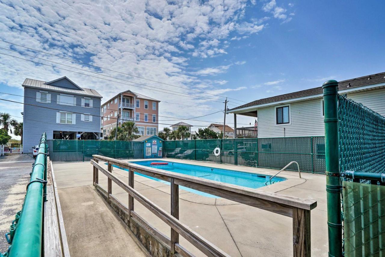 Condo With Balcony And Pool Walk To 2 Beach Accesses! Carolina Beach Exteriér fotografie